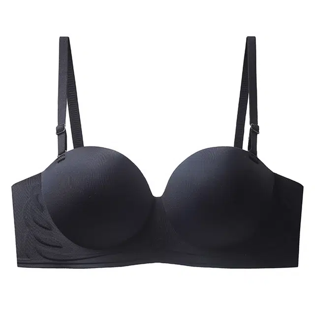 二三二三 聚拢提拉上托亲肤软支撑纯色简约文胸 女款