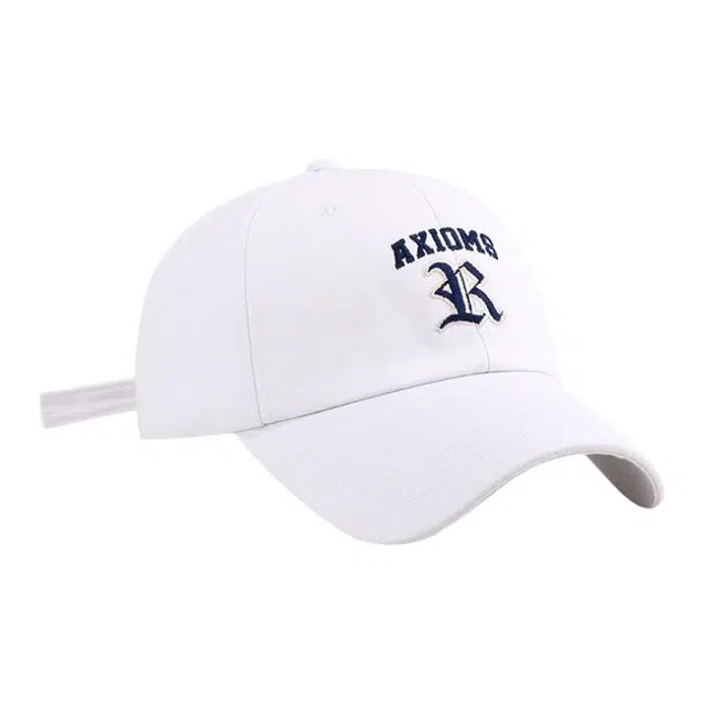 小猪班纳 时尚字母刺绣 百搭休闲显脸小 棉 鸭舌帽 男女同款情侣款