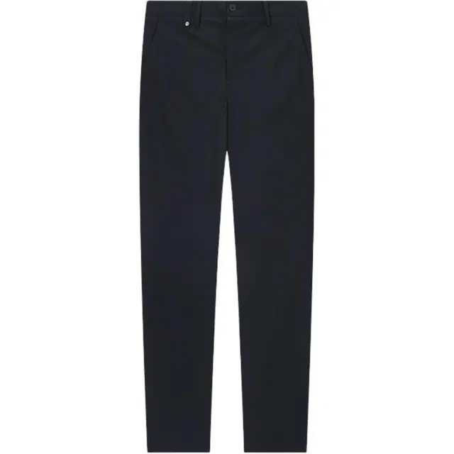 九牧王男裤专家 纯色拉链抗皱直筒薄款休闲裤 男款