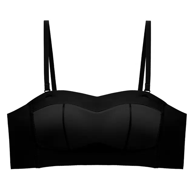 二三二三 聚拢提拉上托不空杯亲肤舒适侧收副乳无钢圈可调节肩带软支撑纯色百搭简约时尚日常通勤性感纯欲文胸 女款