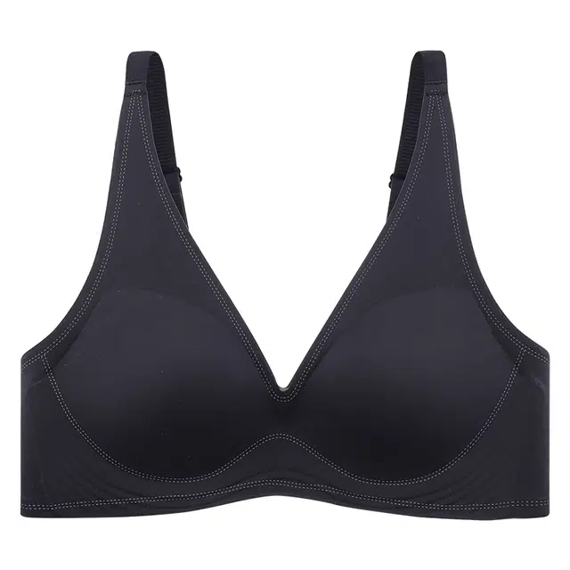 二三二三 反重力提拉聚拢上托亲肤舒适纯色简约文胸 女款