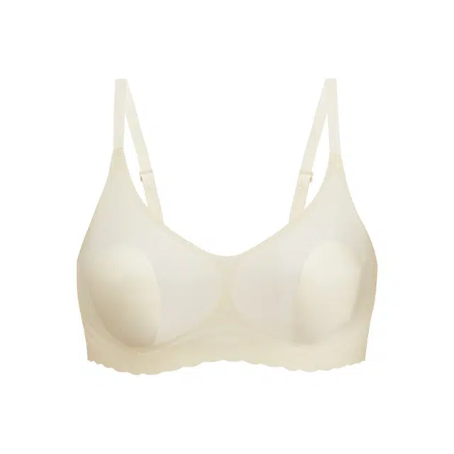 草本初色 无钢圈聚拢上托无痕防凸点设计半固定兔耳杯立体塑形清凉透气显瘦文胸 女款