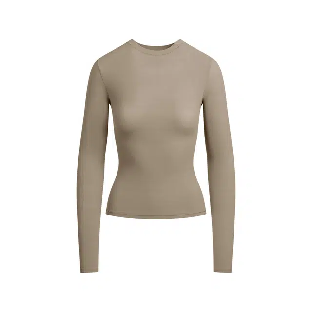 SKIMS SS25 FITS EVERYBODY LONG SLEEVE T-SHIRT T