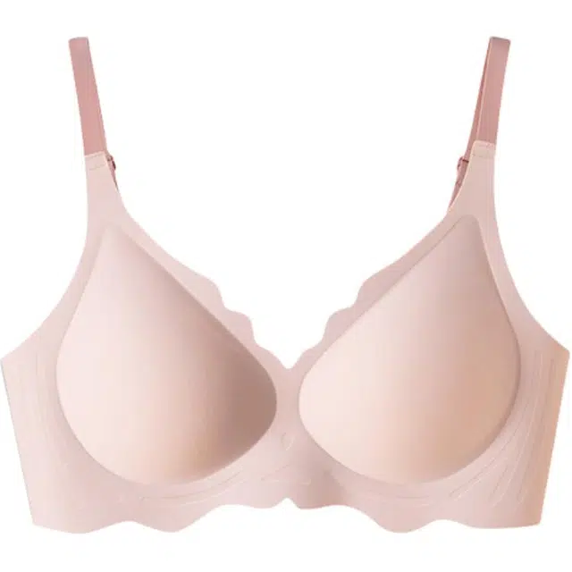 北极绒 柔滑亲肤纯色无痕舒适薄款小胸聚拢收副乳文胸 女款 组合装