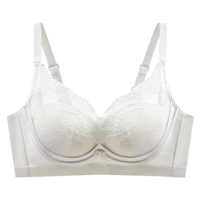 二三二三 聚拢提拉上托不空杯亲肤舒适侧收副乳无钢圈软支撑法式浪漫成熟时尚百搭性感纯欲文胸 女款