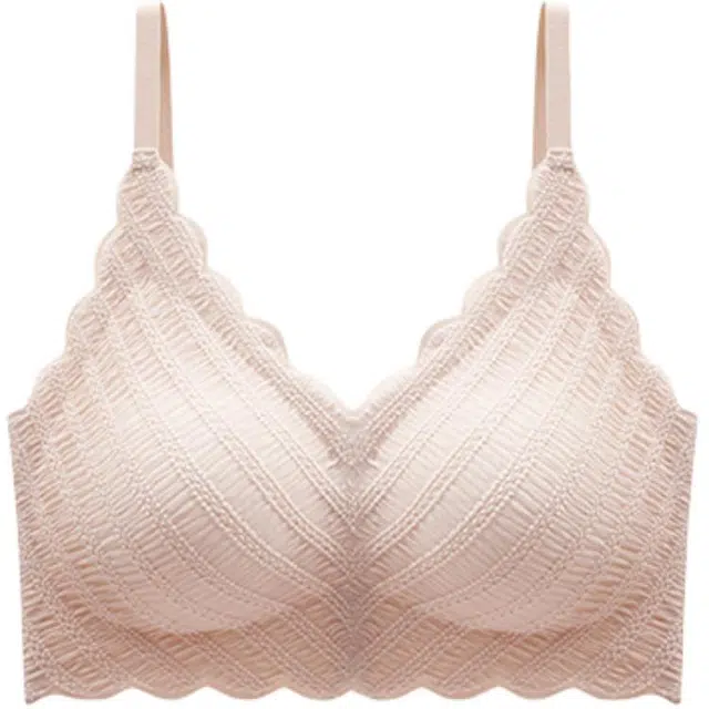 北极绒 舒适透气无痕无钢圈植物花卉文胸 女款 组合装