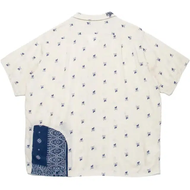 bowwow SS25 WEATHERVANE BANDANA REMADE SHIRT By BOW WOW
