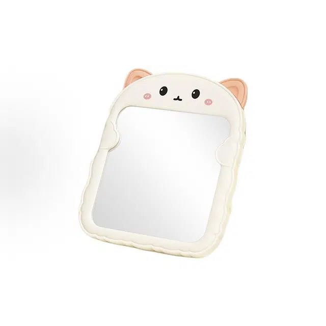 未来枫情 家用可折叠猫耳化妆镜 可悬挂