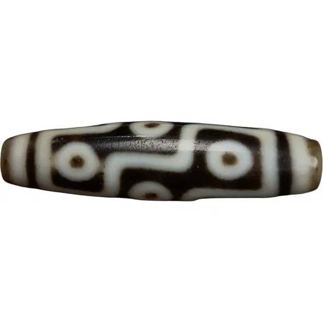 灵运宝 #转运招财藏区九眼天珠色泽老气老矿风化油润包浆老料器磨损到位一物一图#好运 玛瑙 吊坠 男女同款情侣款