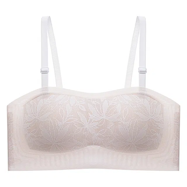 二三二三 自然聚拢提拉上托防下垂不空杯亲肤舒适侧收副乳无钢圈软支撑法式蕾丝时尚百搭性感纯欲文胸 女款