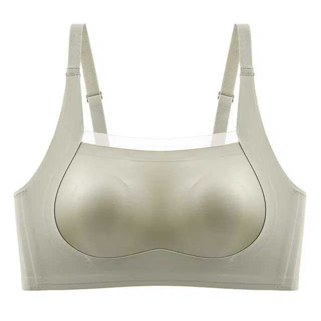 二三二三 聚拢提拉上托不空杯亲肤舒适胸显小侧收副乳无钢圈软支撑简约时尚百搭性感纯欲文胸 女款