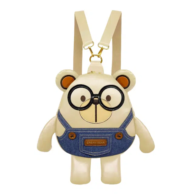 CREAM BEAR PU
