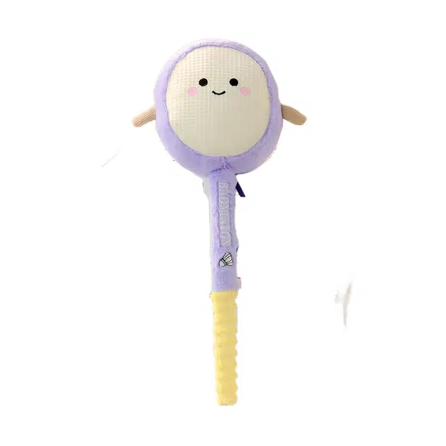 彩上皇 可爱羽毛球拍子 萌趣陪伴安抚 玩偶周边