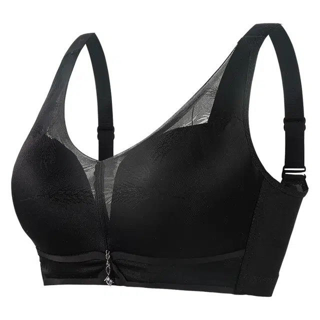 二三二三 轻薄透气聚拢提拉上托防下垂不空杯亲肤舒适侧收副乳无钢圈软支撑简约时尚百搭性感纯欲文胸 女款