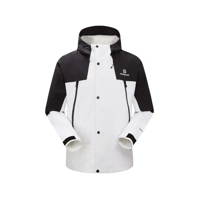 探路者  户外登山徒步  防水防风透气冲锋衣 男款