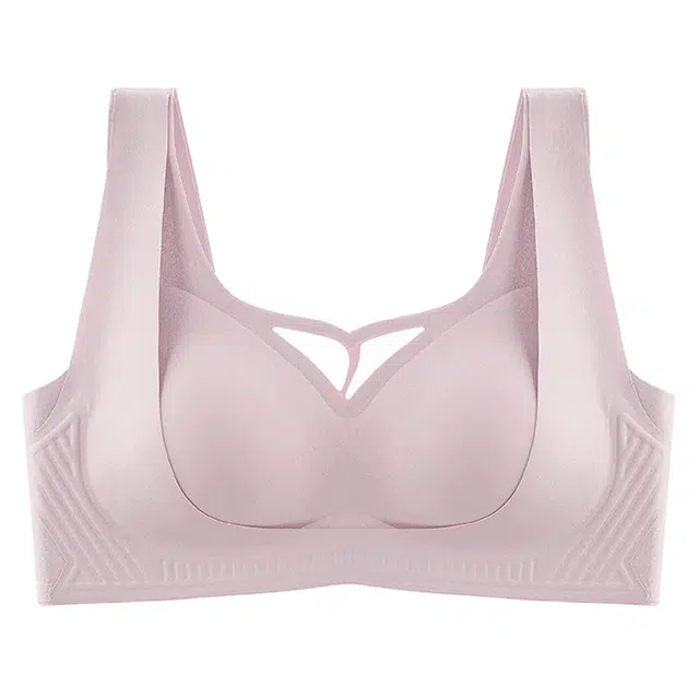 二三二三 自然聚拢提拉上托不空杯亲肤舒适侧收副乳无钢圈裸感无痕软支撑简约时尚百搭性感纯欲文胸 女款