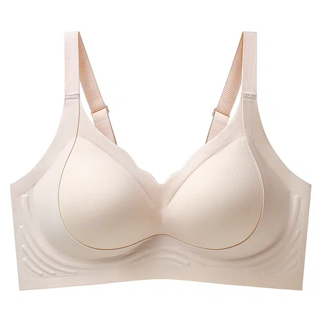 二三二三 自然聚拢立体提拉上托不空杯亲肤舒适透气侧收副乳无钢圈软支撑简约时尚百搭性感纯欲文胸 女款
