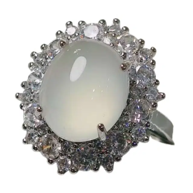 识恩 白月光复古红本命年 森系甜美通勤百搭气质时尚优雅文艺小众设计#好运 玉髓 戒指 女款