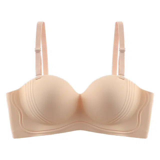 二三二三 自然聚拢提拉上托不空杯亲肤舒适小胸显大侧收副乳无钢圈软支撑简约时尚百搭性感纯欲文胸 女款