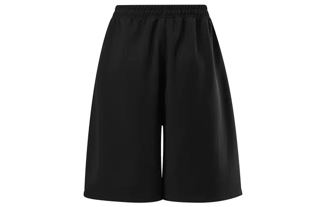 加菲猫家族 系带时尚宽松舒适五分休闲短裤 男女同款