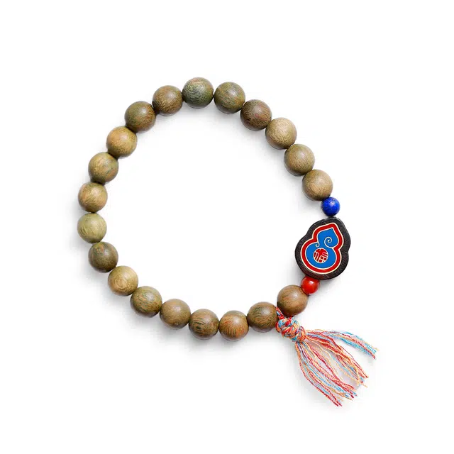 梨云暮雪 考试考研事业上岸 福禄双全款 转运珠串珠 檀木佛珠新中式叠戴文玩招财*好运 绿檀 木作手串 男女同款情侣款