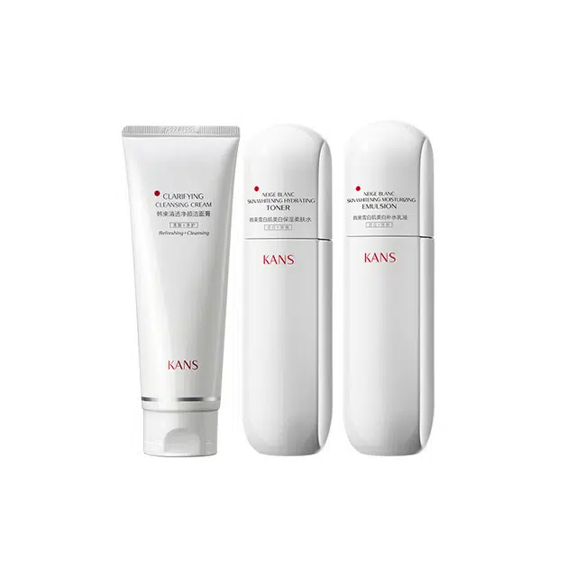 韩束 清透洁面雪白肌护肤套装 美白清洁
