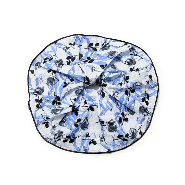 如花梦 水墨画高级感气质 布艺 发圈 女款