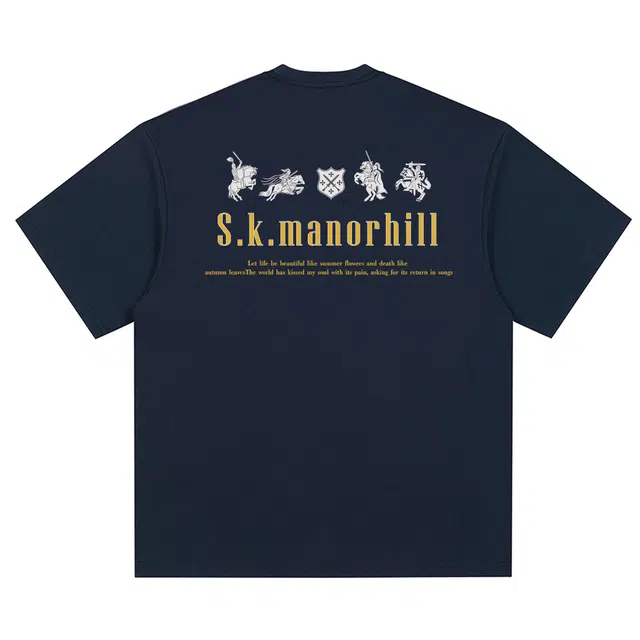 s.k. manor hill logoT