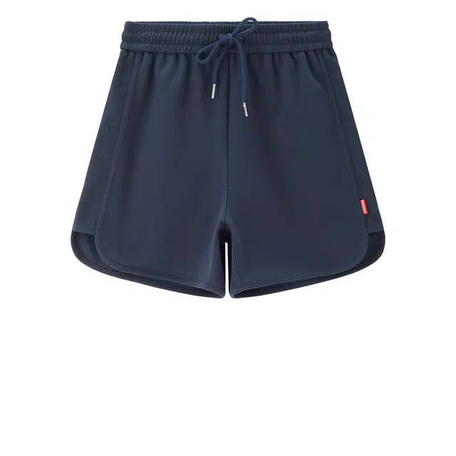 佐丹奴 针织绣标破骨街头休闲短裤 女款