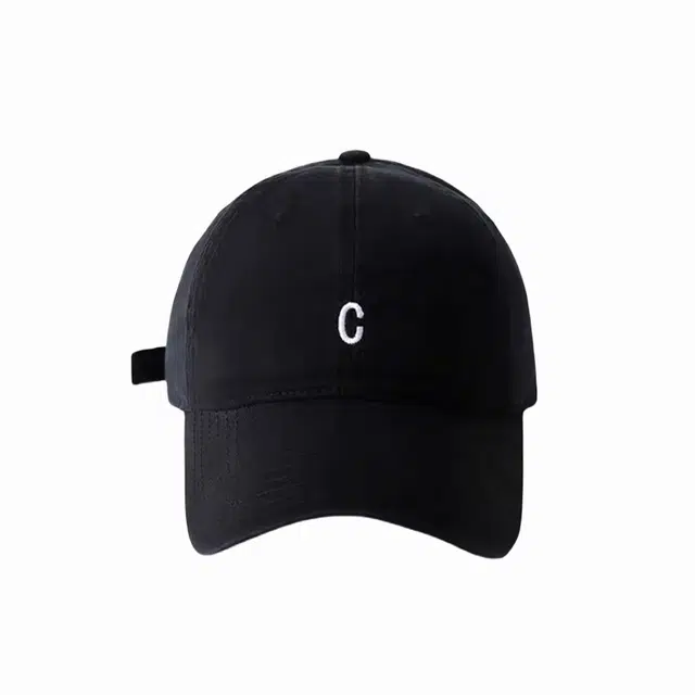 北极绒 潮流时尚刺绣简约百搭大帽檐显脸小软顶户外出游遮阳 棉 鸭舌帽 男女同款情侣款