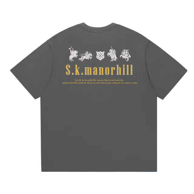 s.k. manor hill logoT