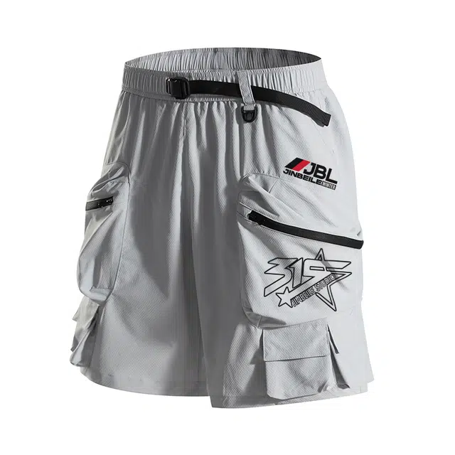 金贝勒 户外运动抗皱耐磨抗撕抗起球速干舒适工装短裤 男女同款