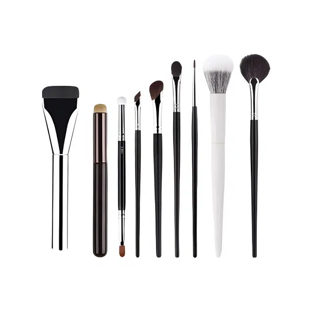 计轩  便携软毛散粉腮红修容化妆刷套装 柔软