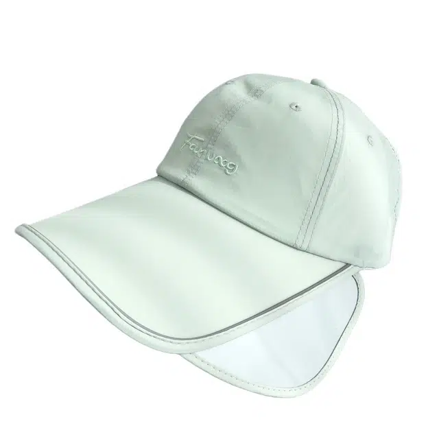 艾佳微 防晒抽拉板伸缩遮阳户外旅行爬山露营百搭潮流  聚酯纤维 棒球帽 男女同款情侣款