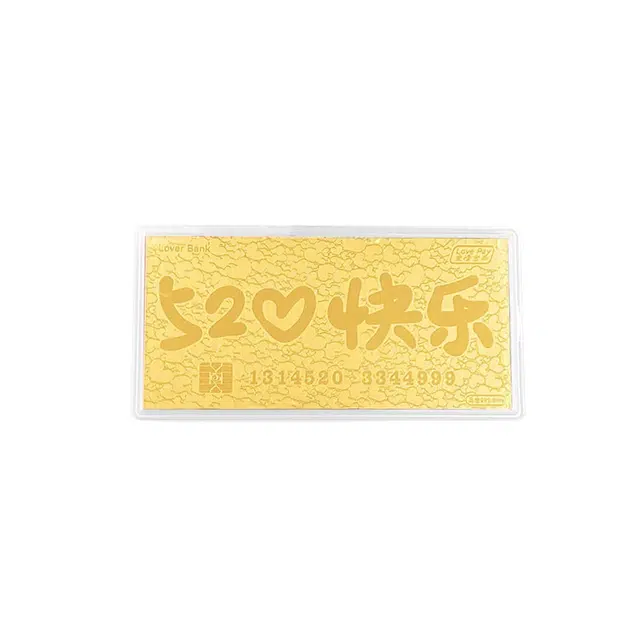 【999纯金1g/现货秒发/救急】 爱恋珠宝 妈妈我爱你生日快乐 投资金金砂轻奢新中式国潮 储蓄金收藏礼 足金 按克计价 金币 男女同款情侣款