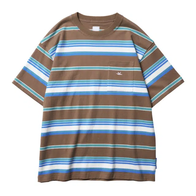 Liberaiders MULTI STRIPE POCKET TEE T