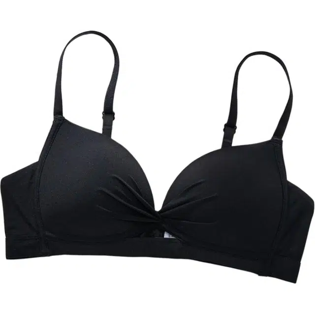 黛尔佳人 夏季薄款内衣女大胸显小胸夏天无痕少女风聚拢收副乳防下垂胸罩文胸 女款