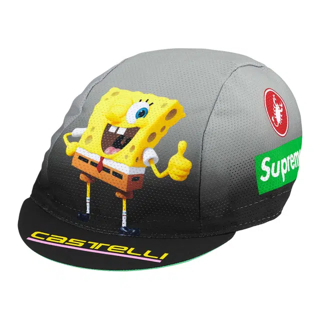Supreme x SpongeBob SquarePants Castelli Cycling Cap