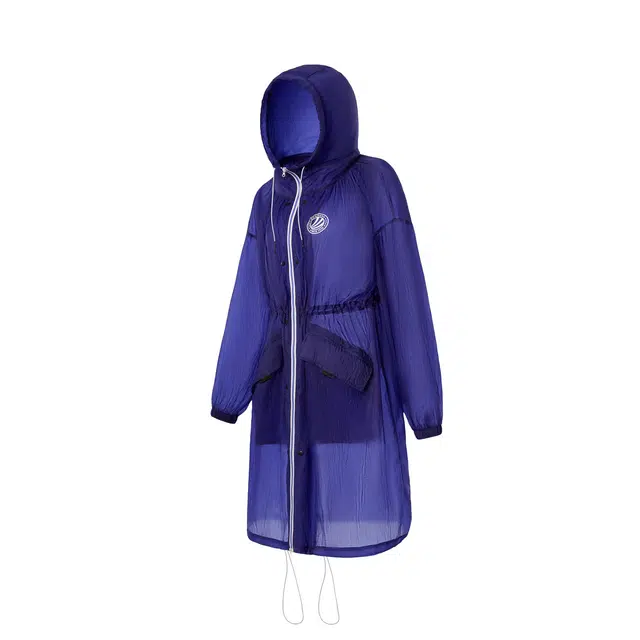 波司登 收腰连帽斜插兜常规长袖防晒服 女款