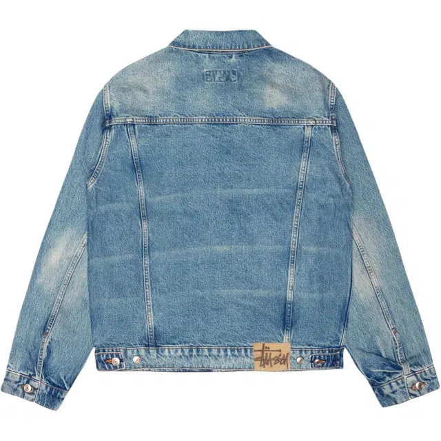 Stussy SS25 TRUCKER JACKET DENIM