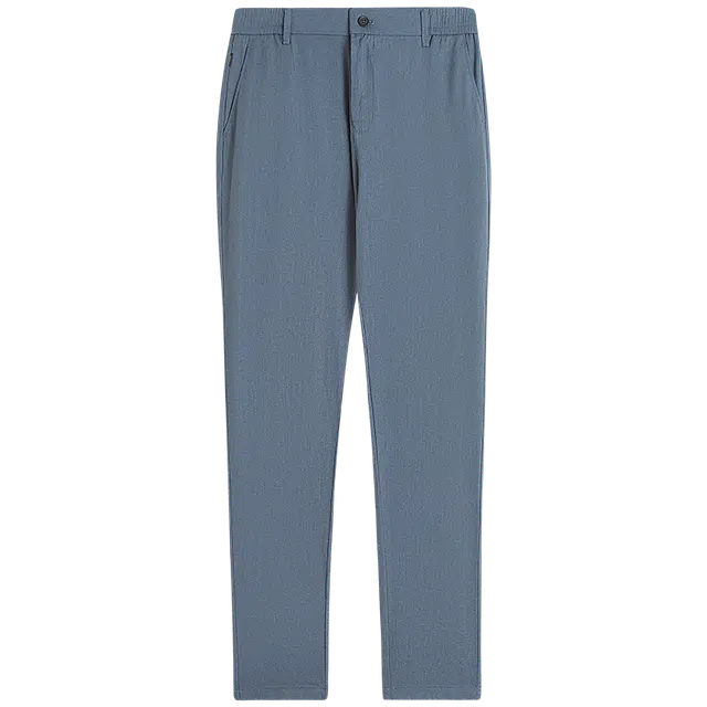 洛兹 复古美式直筒潮流百搭褶皱休闲裤 男款