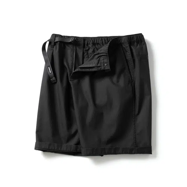 实年服工 质感简约工装宽松五分裤休闲短裤 男款