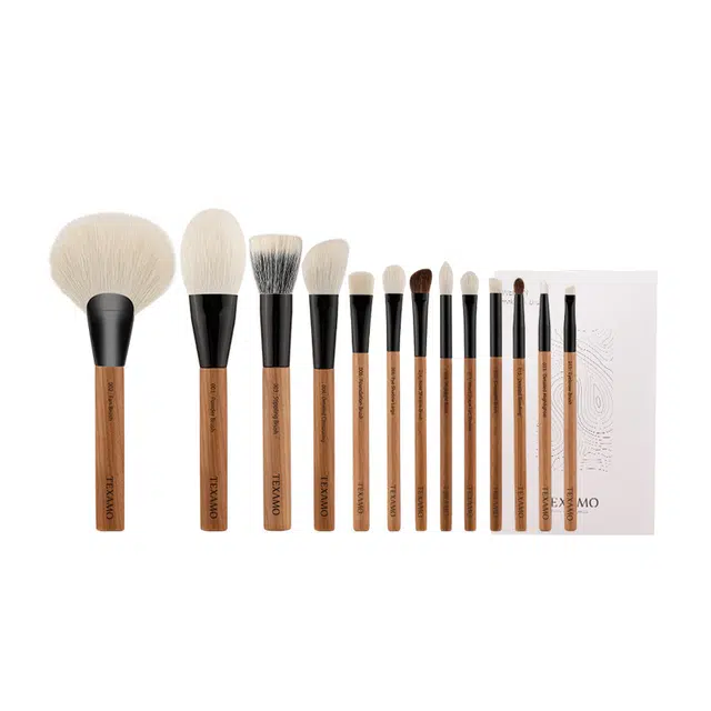 黛末 未染化妆刷套装柔软动物毛眼影腮红刷套刷