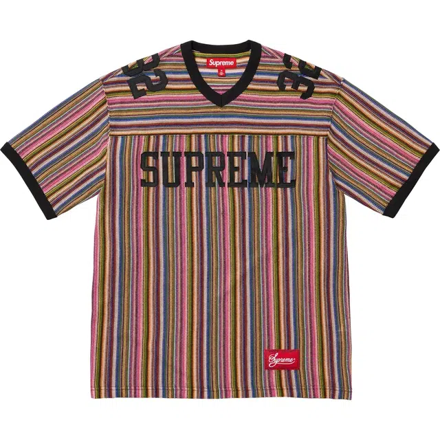 Supreme SS25 Open Knit Football Top