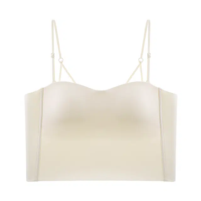 都市丽人 一片式无痕舒适亲肤裸感透气不闷加高侧比收副乳无钢圈上托防下垂性感美背文胸 女款