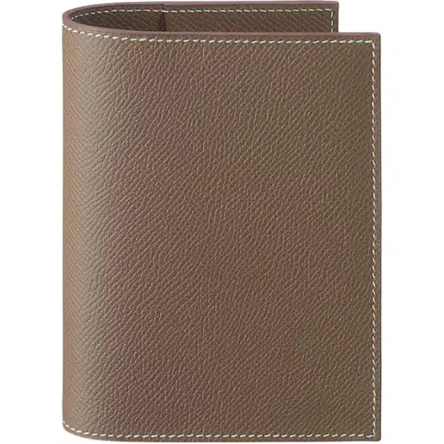 HERMES Simple GM agenda cover Epsom 18 Etoupe