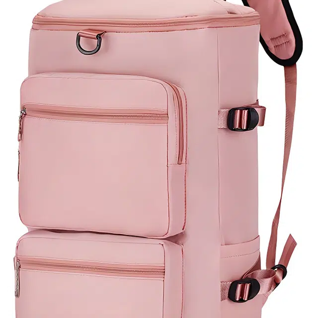 恒源祥 简约露营短期大容量干湿分离防水 尼龙 旅行包 男女同款情侣款 多色