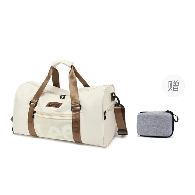 Lee Travel Gym Bag Khaki/Black