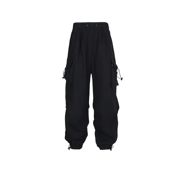 奇迹街区 美式潮牌复古直筒宽松阔腿百搭休闲裤 男女同款