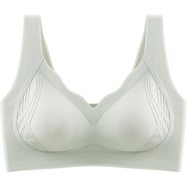 黛尔佳人 背心软支撑固定杯无痕无钢圈防下垂上托透气文胸 女款